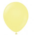 Kalisan 12" Macaron Yellow Latex Balloons 100 Pack