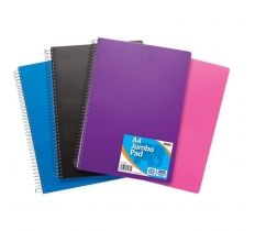 Tiger A4 Polyprop Jumbo Twin Wire Notebook 200 Pages