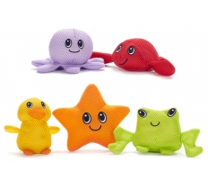 Plush Aquatic 3.5"/ 9cm Soft Toy ( Assorted Designs )