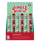 Jingle Bunch Christmas Multi Colour Pen (6 Colours)