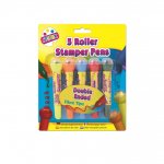 Tallon 5 Roller Stampers With Fibre Markers