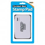 Tiger Pre-Inked Black Stamp Pad
