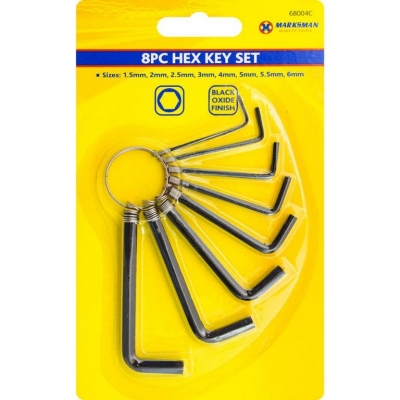 Hex Key Set 8 Piece - Metric