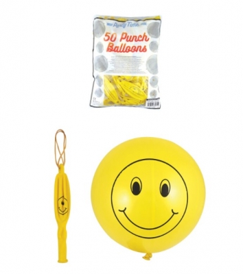 Yellow Punch Balloons X 50PC