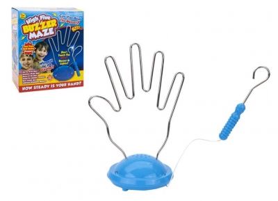 9" High Five Buzzer Maze In Hand Shape