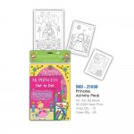 Princess Activity Pack (A4,A5 & A6 books with Crayons)