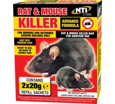 Rat & Mouse Killer 2 x 20g