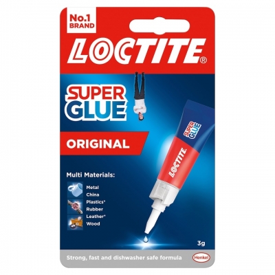 Loctite Super Glue 3g X 6 ( £1.36 Each )