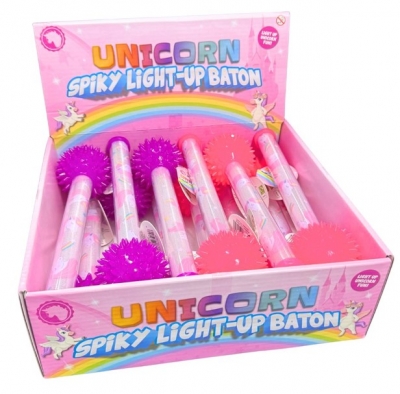 Unicorn Spiky Light Up Baton