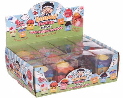Kawaii Cubic Squeeze Cupcake