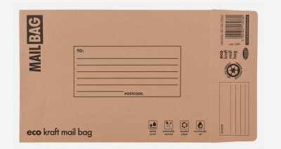 Kraft Mail Bags Small 16 x 23 x 5cm x 25pc