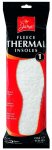 Fleece Thermal Insoles 1 Pair Pack