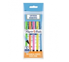 Paper Mate Artio Mechanical Pencils 0.7mm 5 Pack