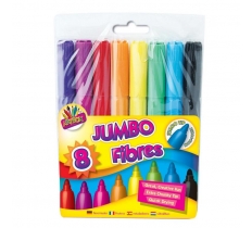 Tallon 8 Jumbo Fibre Colouring Pens