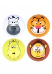 Inflatable Beach Ball with Jungle Faces 30cm