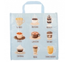 Coffee Design Shopping Bag 40cm X 40cm X 15cm