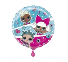 LOL SURPRISE ROUND FOIL BALLOON 18"