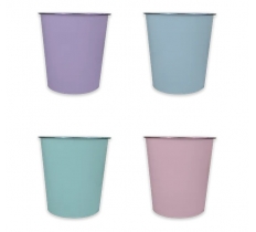 Pastel Plastic Waste Bin 6L