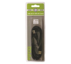 USB AM TO USB AM 1.8 METRE CABLE