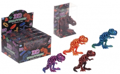 3D Printed T-Rex Toy 18cm