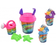 Unicorn Bucket Set 6" 15cm 7pc