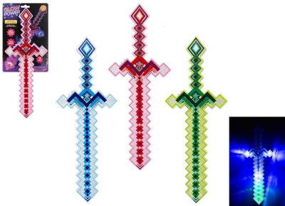 Pixel Swords With Sound 3 Assorted