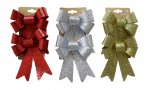 Luxury Glitter Bow Medium ( Assorted Designs )