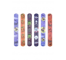 Bracelet Snap Halloween 22X3cm X 120Pcs ( 15p Each )