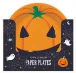 Halloween Paper Plates 8 Pack