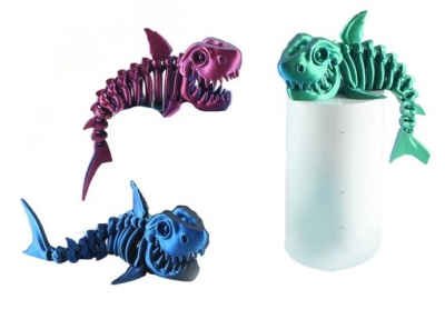 3D Printed Shark 19cm