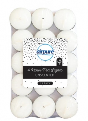 Tea Lights Unscented Candles 4 Hour Tea Lights