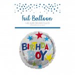 Birthday Boy Foil Balloon