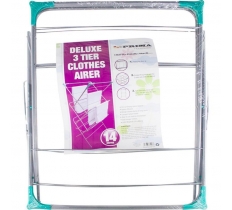3 Tier Clothes Airer Concentina 14m - 44x61cm