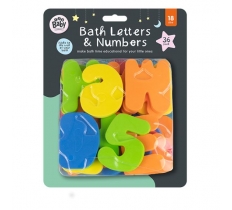 Bath Letters And Numbers 36 Pack