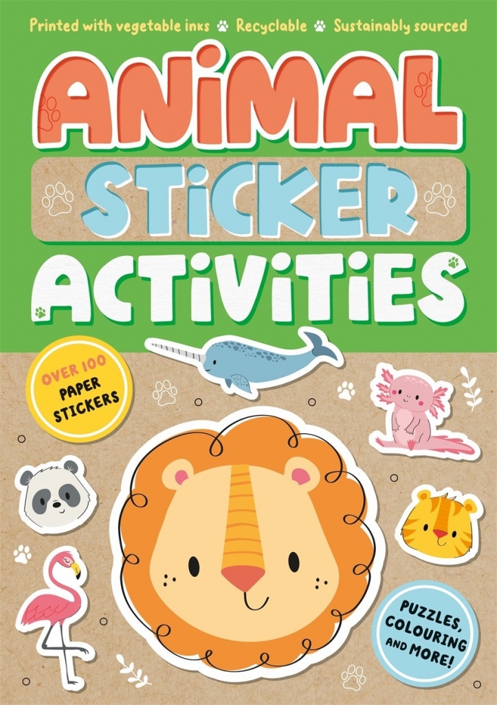 Animal Sticker Activities - Click Image to Close