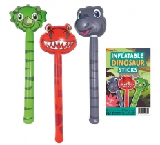 Inflatable Dinosaur Sticks 105cm