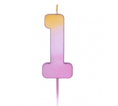 AGE ONE ROSE GOLD OMBRE CANDLE (1)