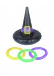INFLATABLE WITCH HAT GAME SET 4 PCS