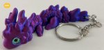 3D Printed Dragon Keyring Toy