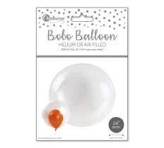24" Clear Bobo Balloon