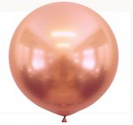 Kalisan 24" Mirror Rose Gold Balloon 2 Pack