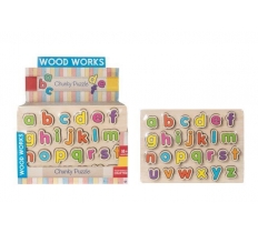 ALPHABET CHUNKY WOODEN PUZZLE