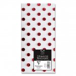 Foil Tissue Paper Red 3 Pack