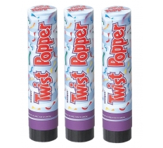 4"Twist Poppers 4 3 Pack