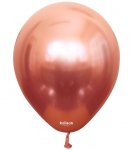 Kalisan 5" Mirror Rose Gold Balloon 100 Pack