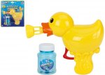 Duck Shaped Friction Bubble Gun 15 x 7cm