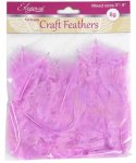 Eleganza Craft Marabout Feathers Mixed Sizes 3-8" 8G Bag Pa5