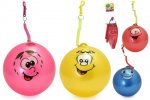 10" ( 25cm ) Smiley Face Fruit Scented Ball With Keychain