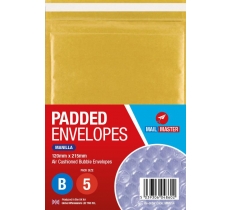 Mail Master B Manilla Padded Envelope 5 Pack