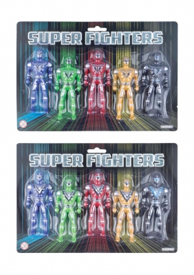 10cm Super Fighter Figures 2 Designs